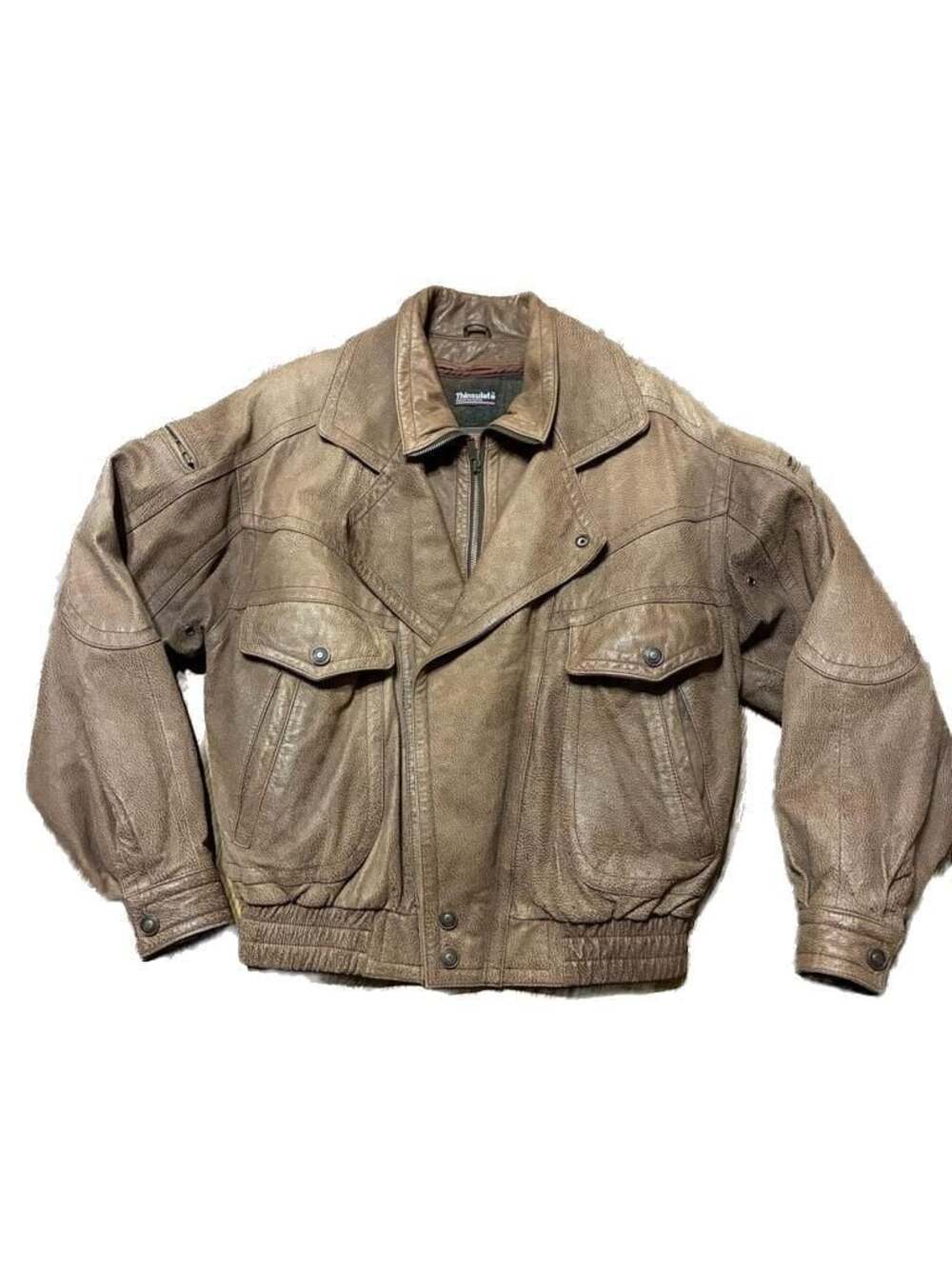 Wilsons Adventure Bound Originals Leather Bomber Jacket Size S